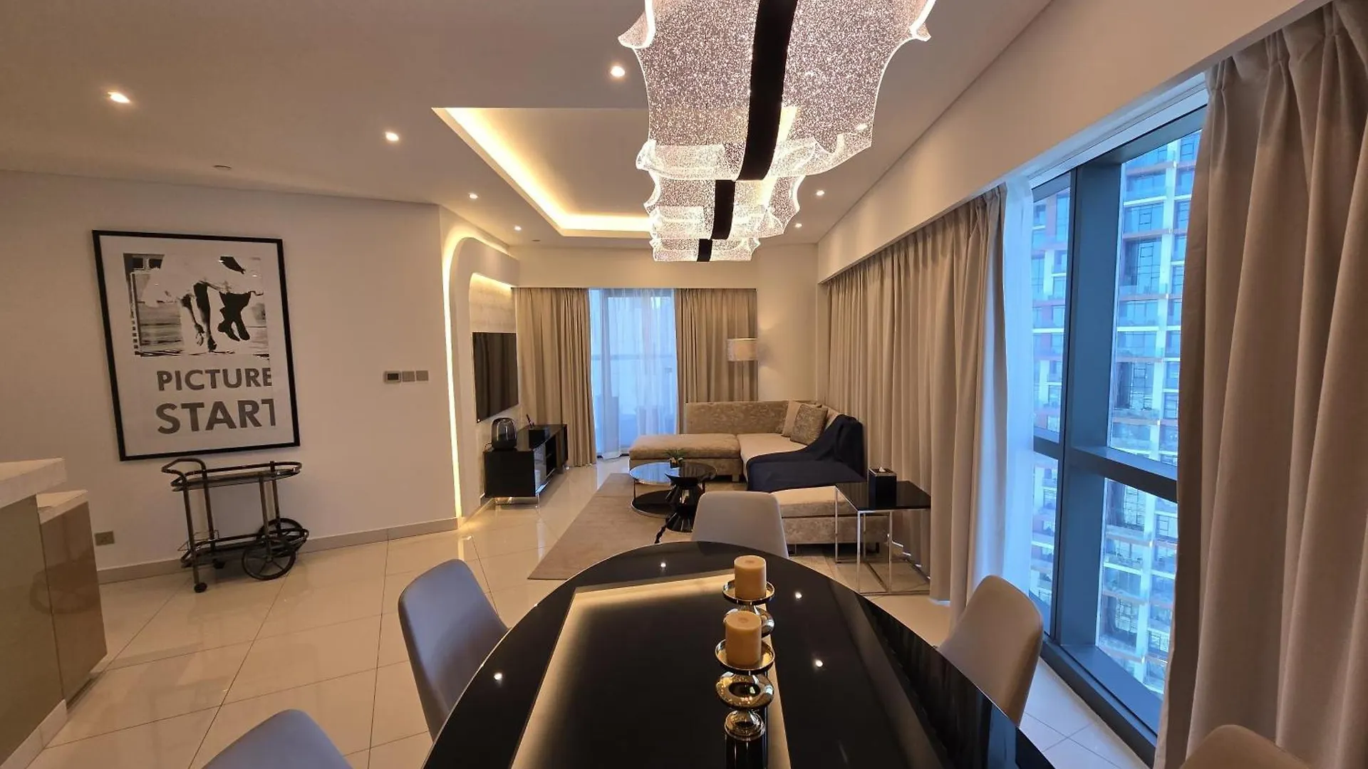 Апарт-отель Quill Residence At Paramount Towers 3 Bedroom Creek View Дубай